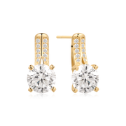 Sølvforgyldt ørestikker F10249319