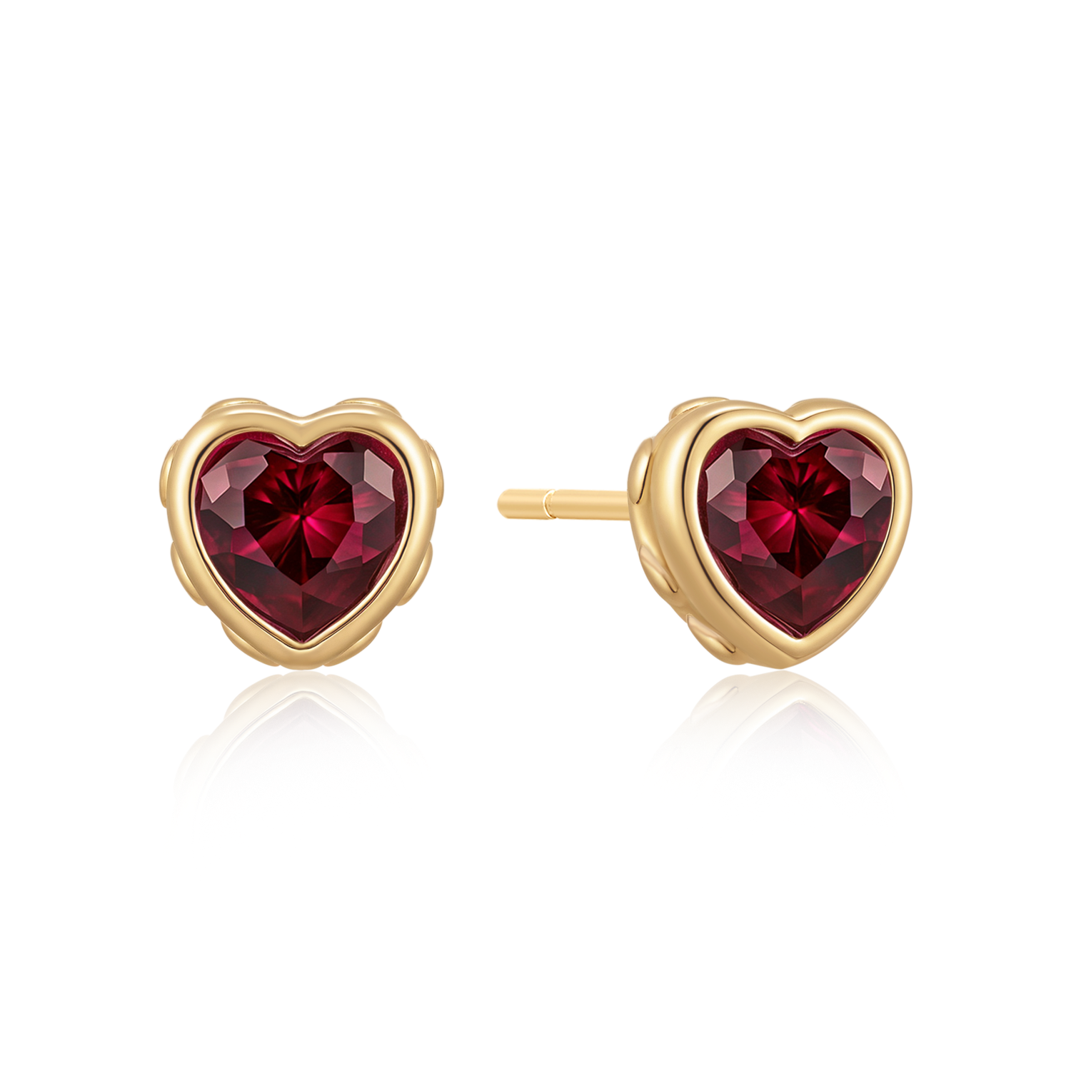 Sølvforgyldt ørestikker F10249325