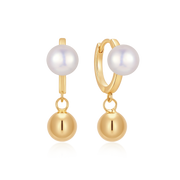 Sølvforgyldt ørestikker F10249755