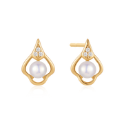 Sølvforgyldt ørestikker F10262002