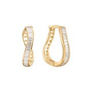 Sølvforgyldt creoler F10262538