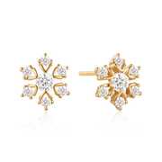 Sølvforgyldt ørestikker F10262558