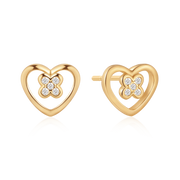 Sølvforgyldt ørestikker F10262669