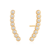 Sølvforgyldt ørestikker F10262772