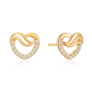 Sølvforgyldt ørestikker F10262774