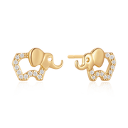 Sølvforgyldt ørestikker F10262775