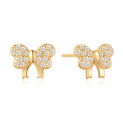 Sølvforgyldt ørestikker F10262778