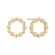 Sølvforgyldt ørestikker F10262888