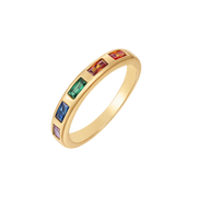 Sølvforgyldt ring F12249311