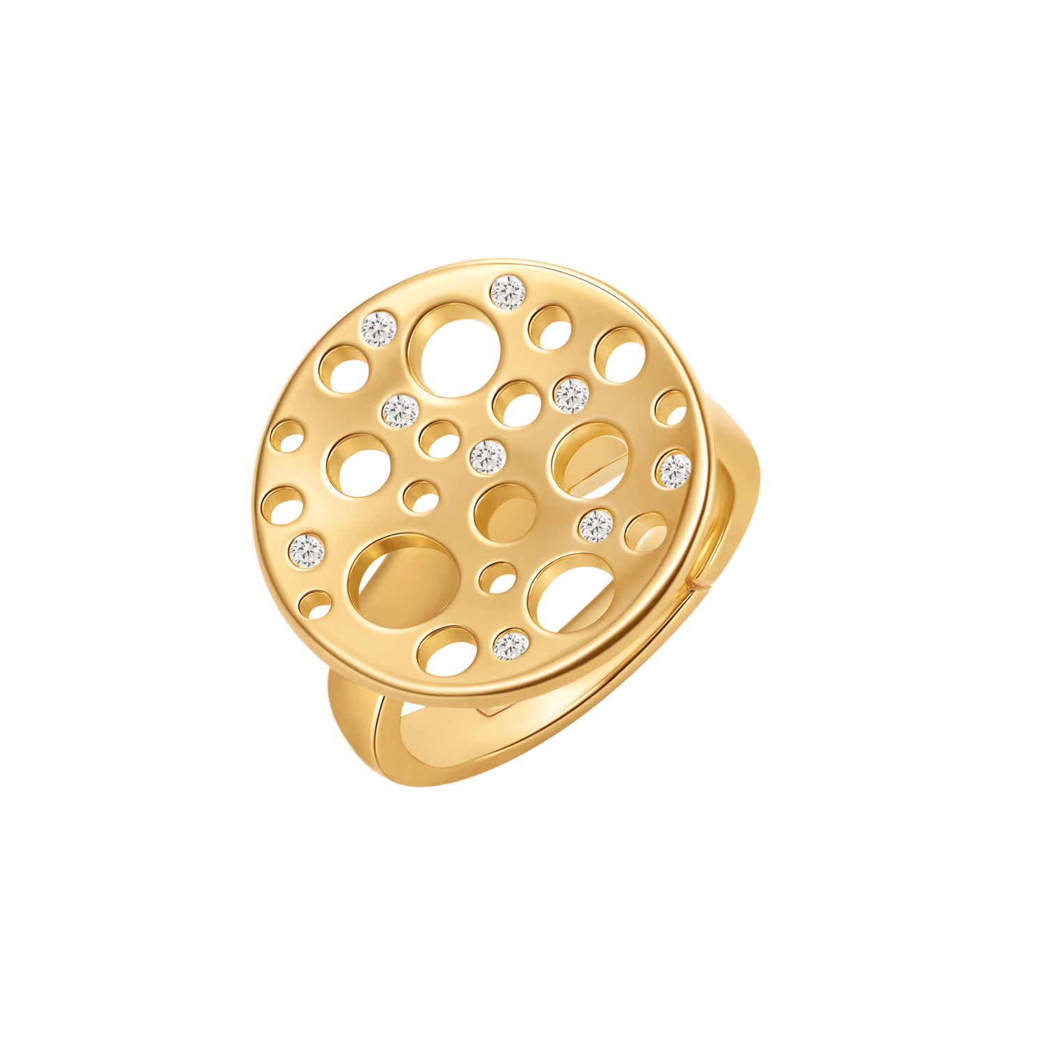 Sølvforgyldt ring F12249313