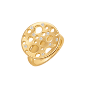 Sølvforgyldt ring F12249313