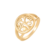Sølvforgyldt ring F12249314
