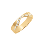 Sølvforgyldt ring F12249317