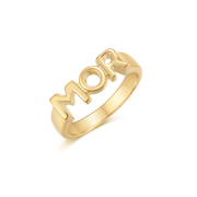 Sølvforgyldt ring F12249834