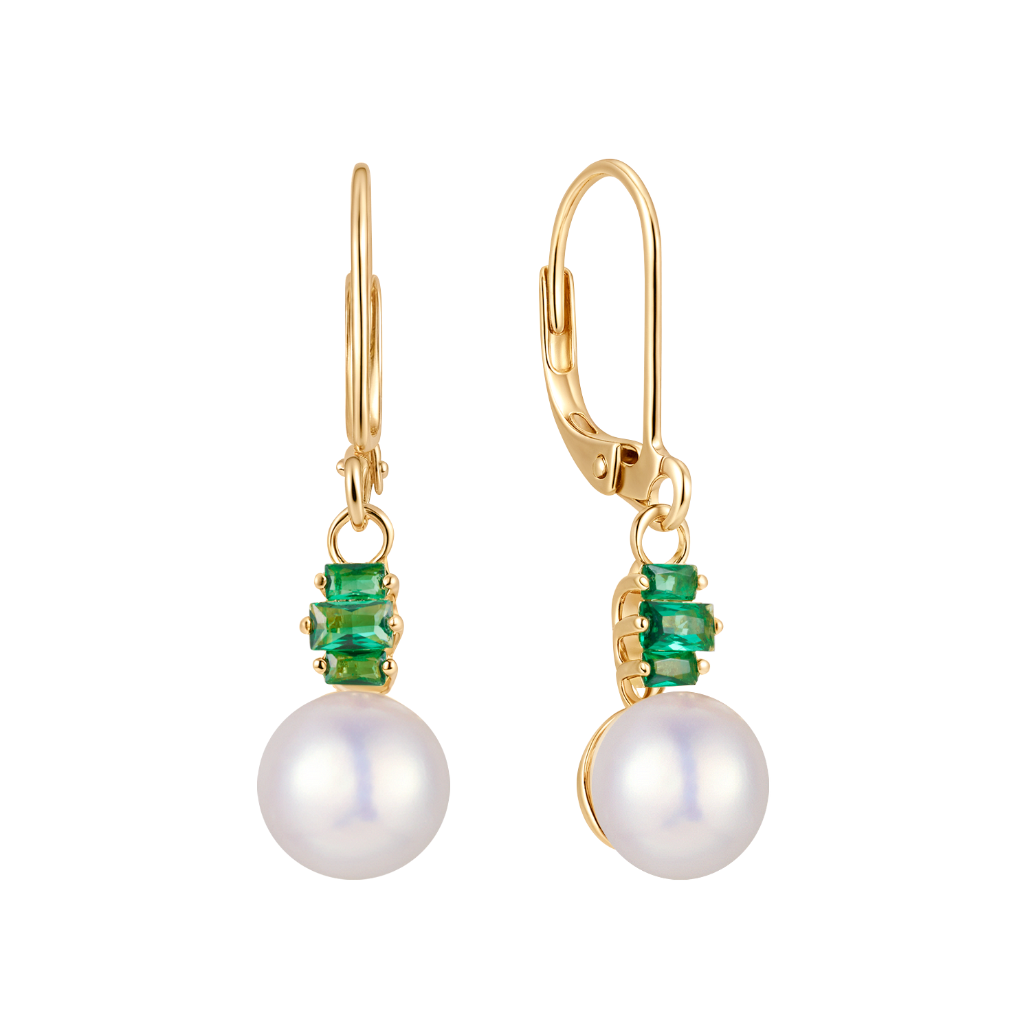 Sølvforgyldt ørehænger F13249320