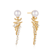 Sølvforgyldt ørehænger F13249322