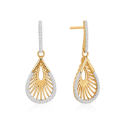 Sølvforgyldt ørehænger F13249323