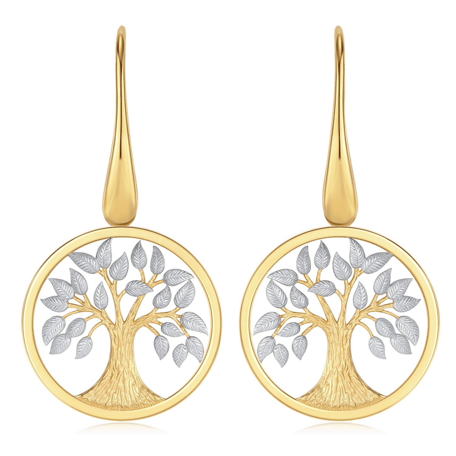 Sølvforgyldt ørehænger F13255011