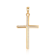 Sølvforgyldt vedhæng F14262523