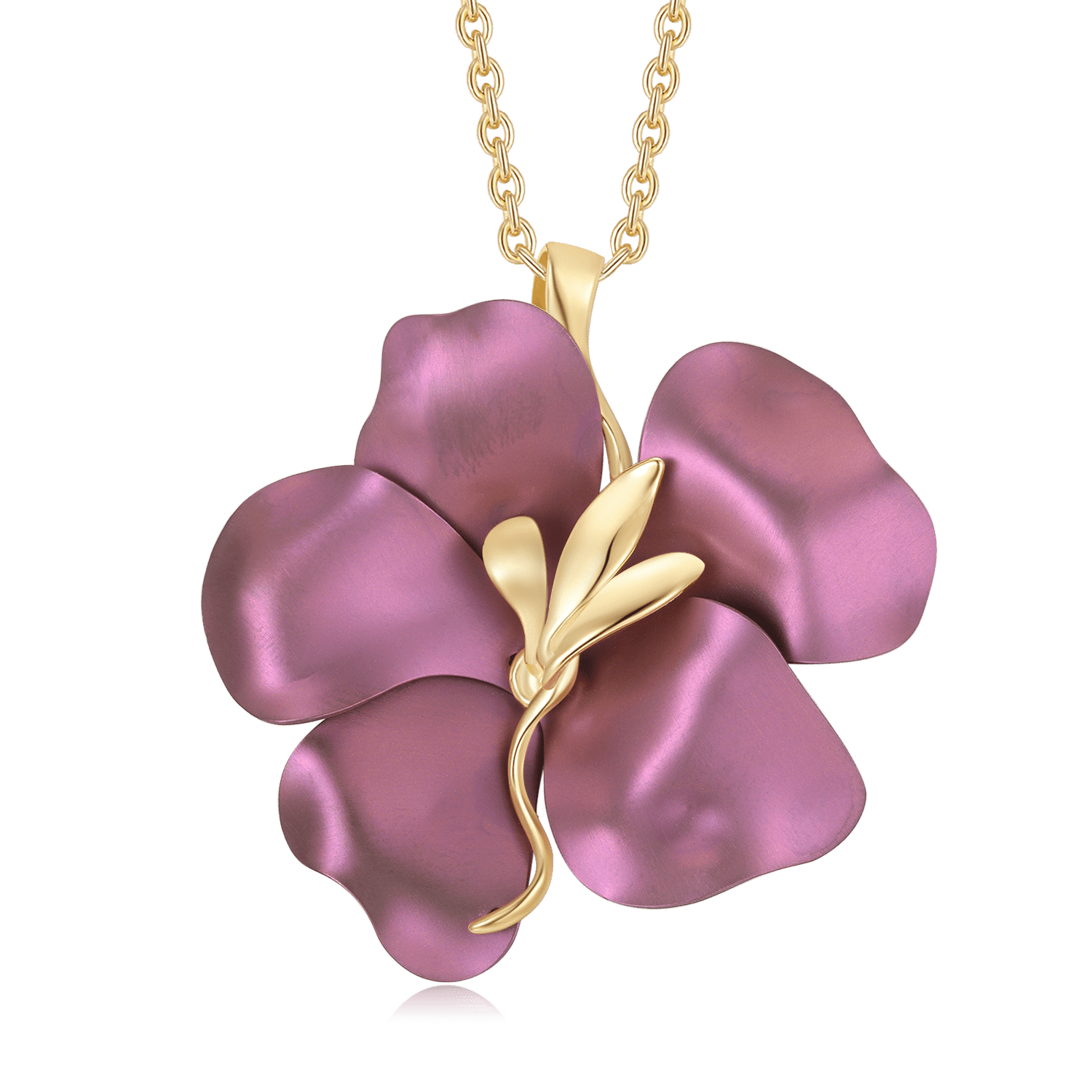 Sølvforgyldt halskæde F16165162