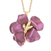 Sølvforgyldt halskæde F16165162