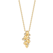 Sølvforgyldt halskæde F16239195