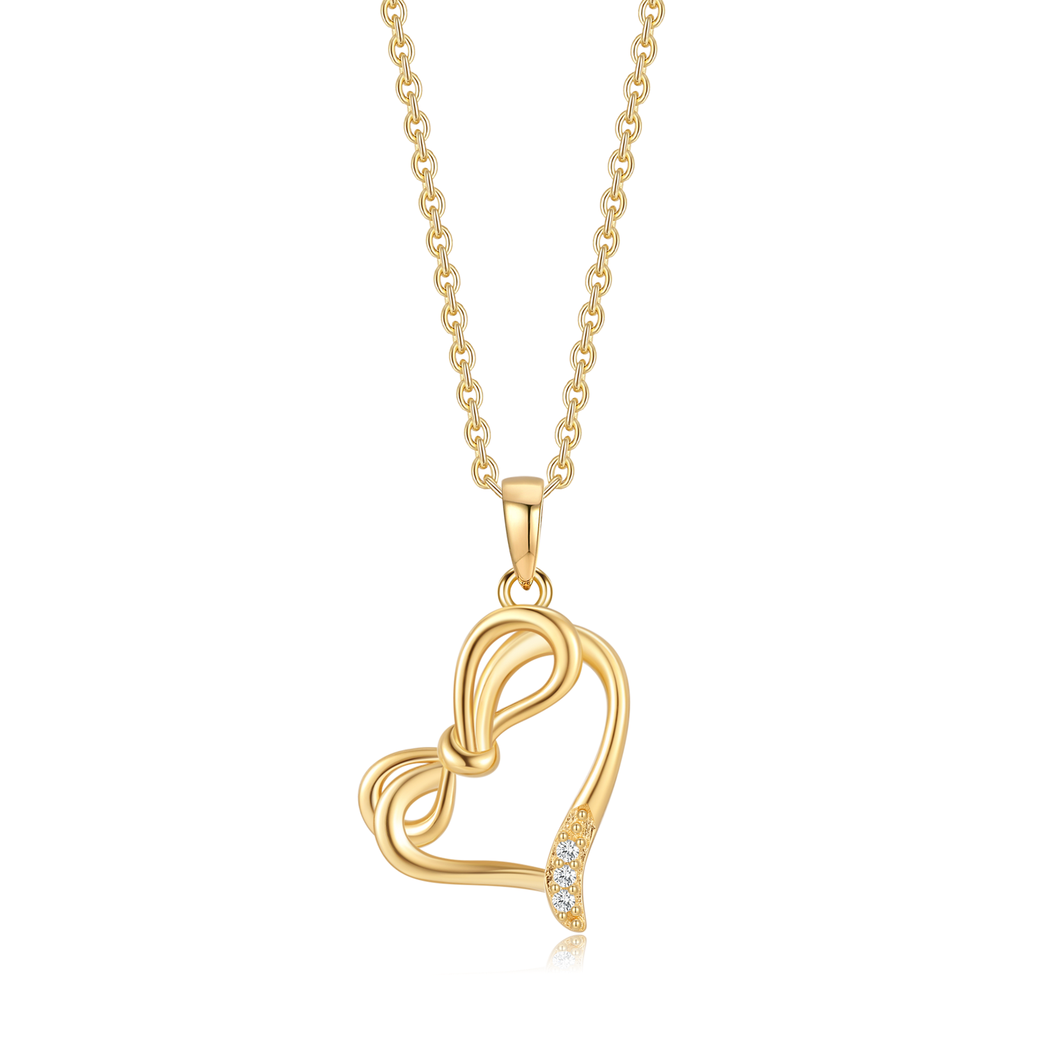 Sølvforgyldt halskæde F16239211