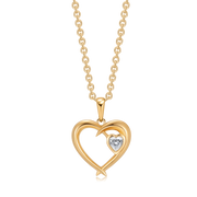 Sølvforgyldt halskæde F16239213