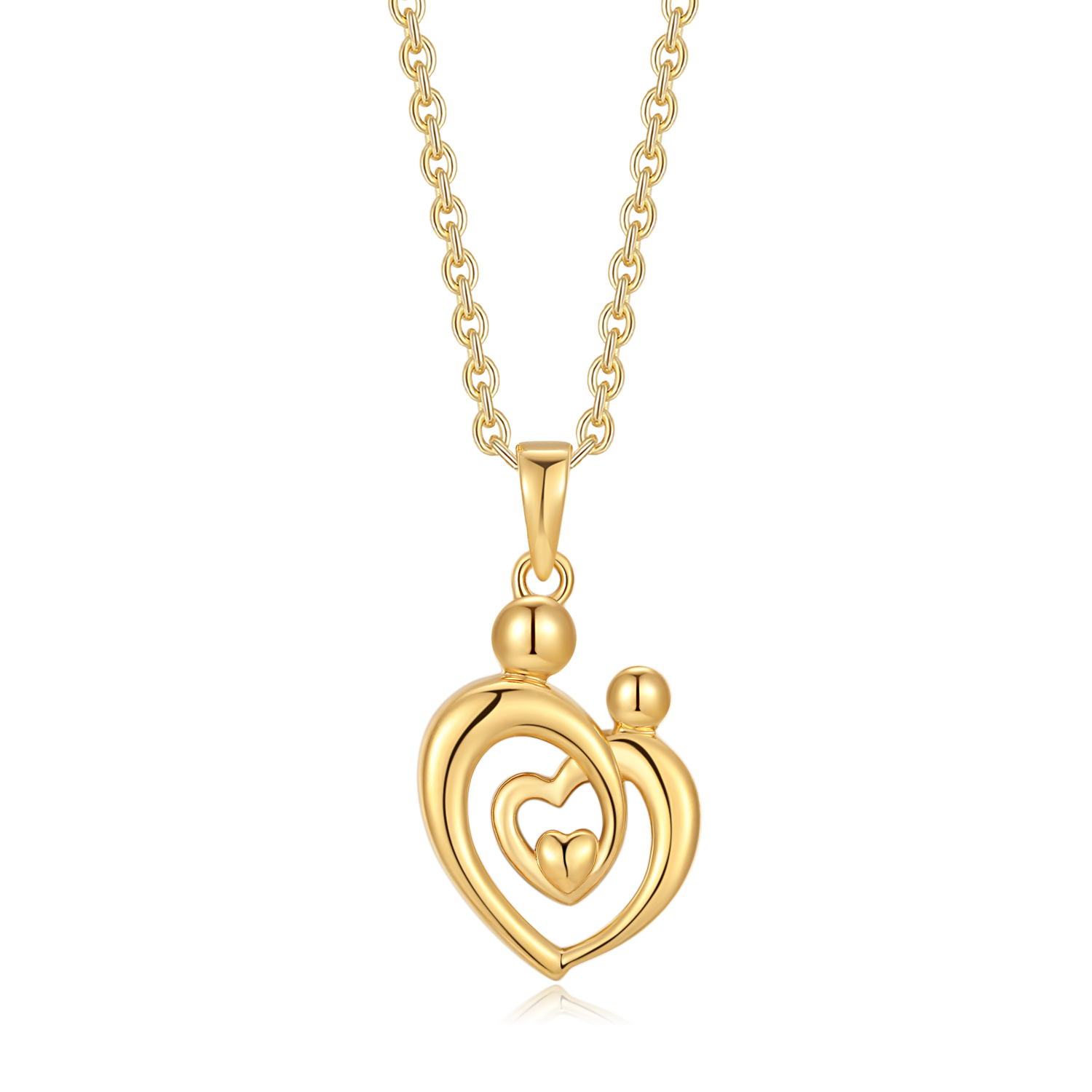 Sølvforgyldt halskæde F16239674