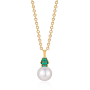 Sølvforgyldt halskæde F16249320