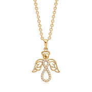 Sølvforgyldt halskæde F16249805