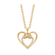 Sølvforgyldt halskæde F16249815