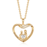 Sølvforgyldt halskæde F16249820