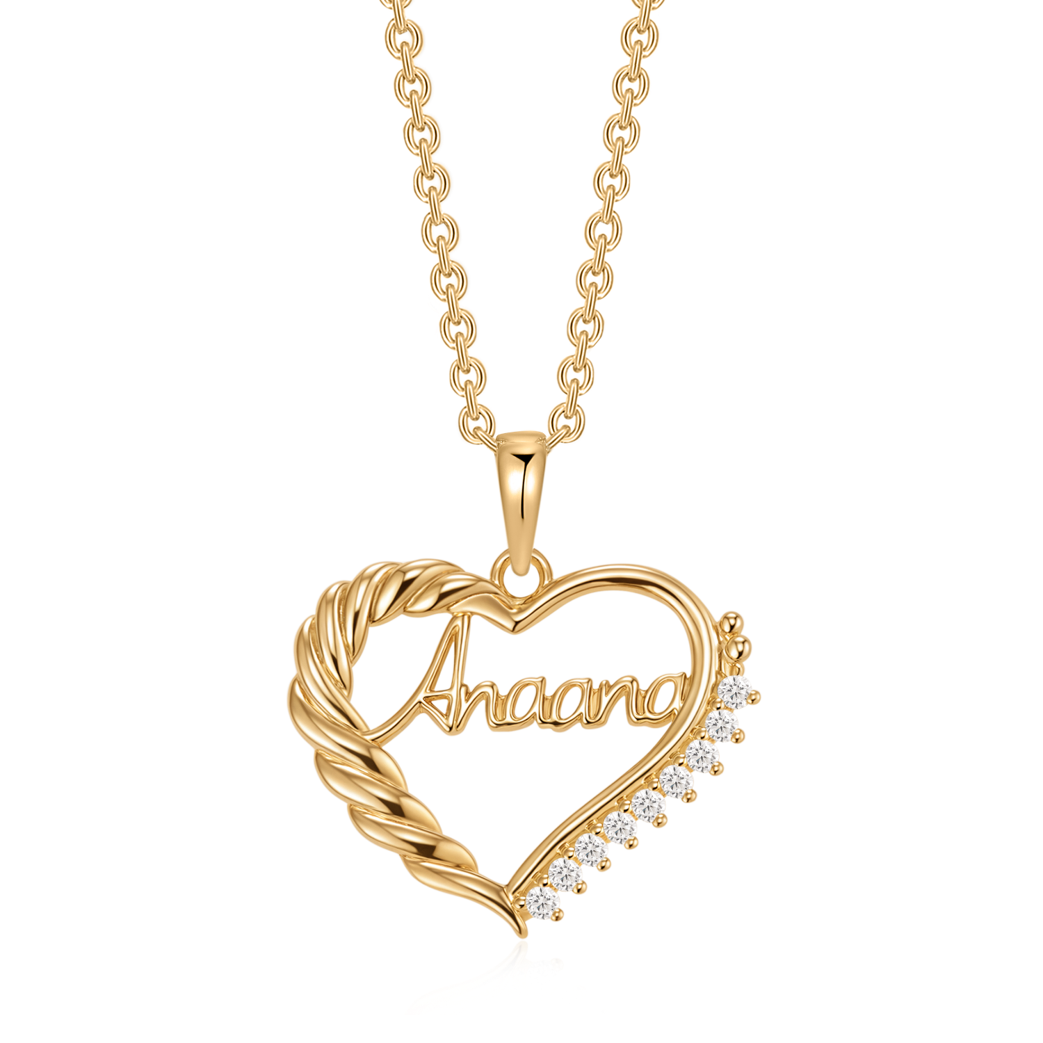 Sølvforgyldt halskæde F16249821