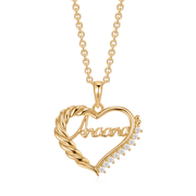 Sølvforgyldt halskæde F16249821