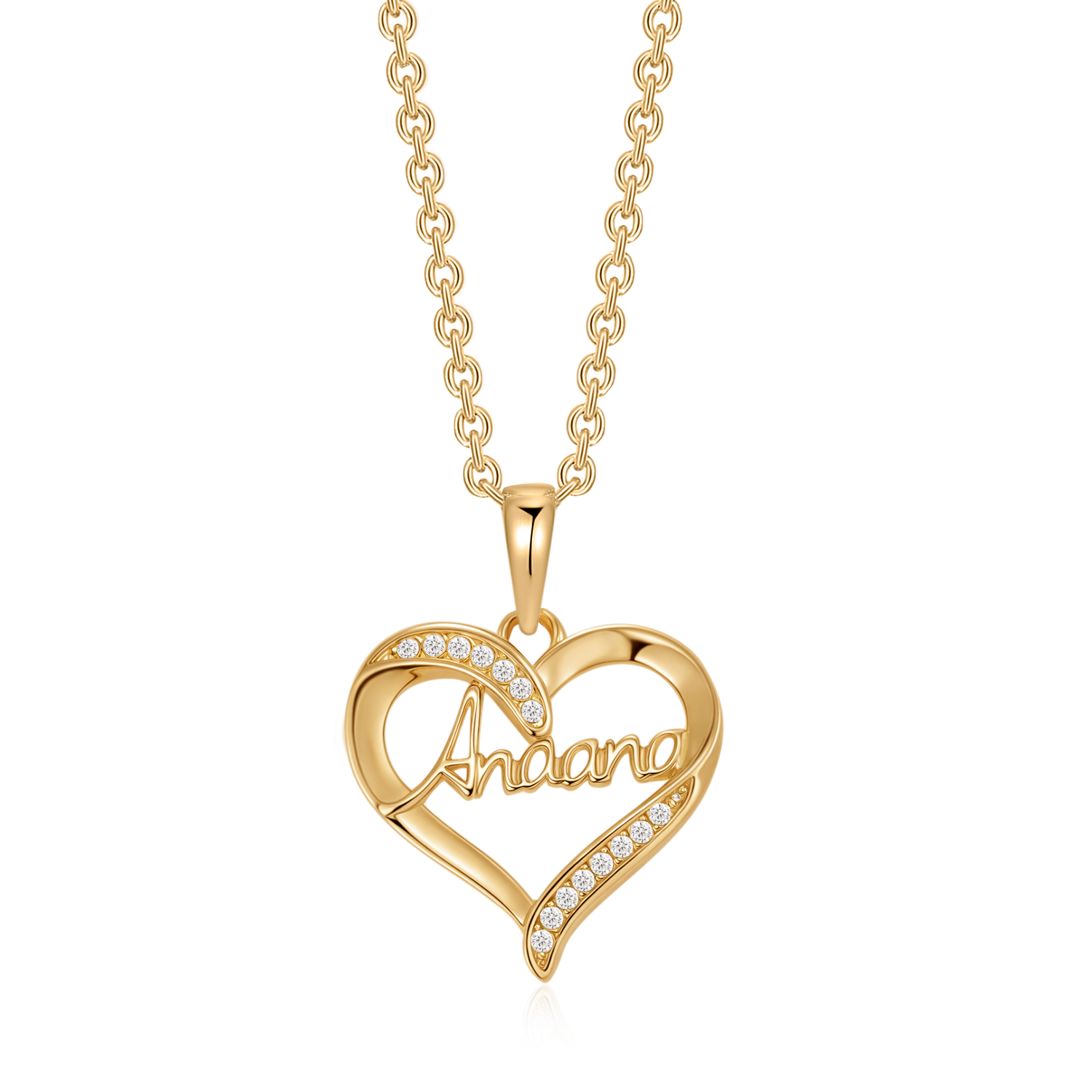 Sølvforgyldt halskæde F16249822