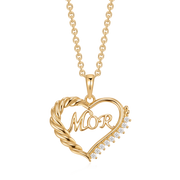 Sølvforgyldt halskæde F16249823