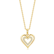 Sølvforgyldt halskæde F16249828