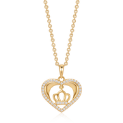 Sølvforgyldt halskæde F16262011