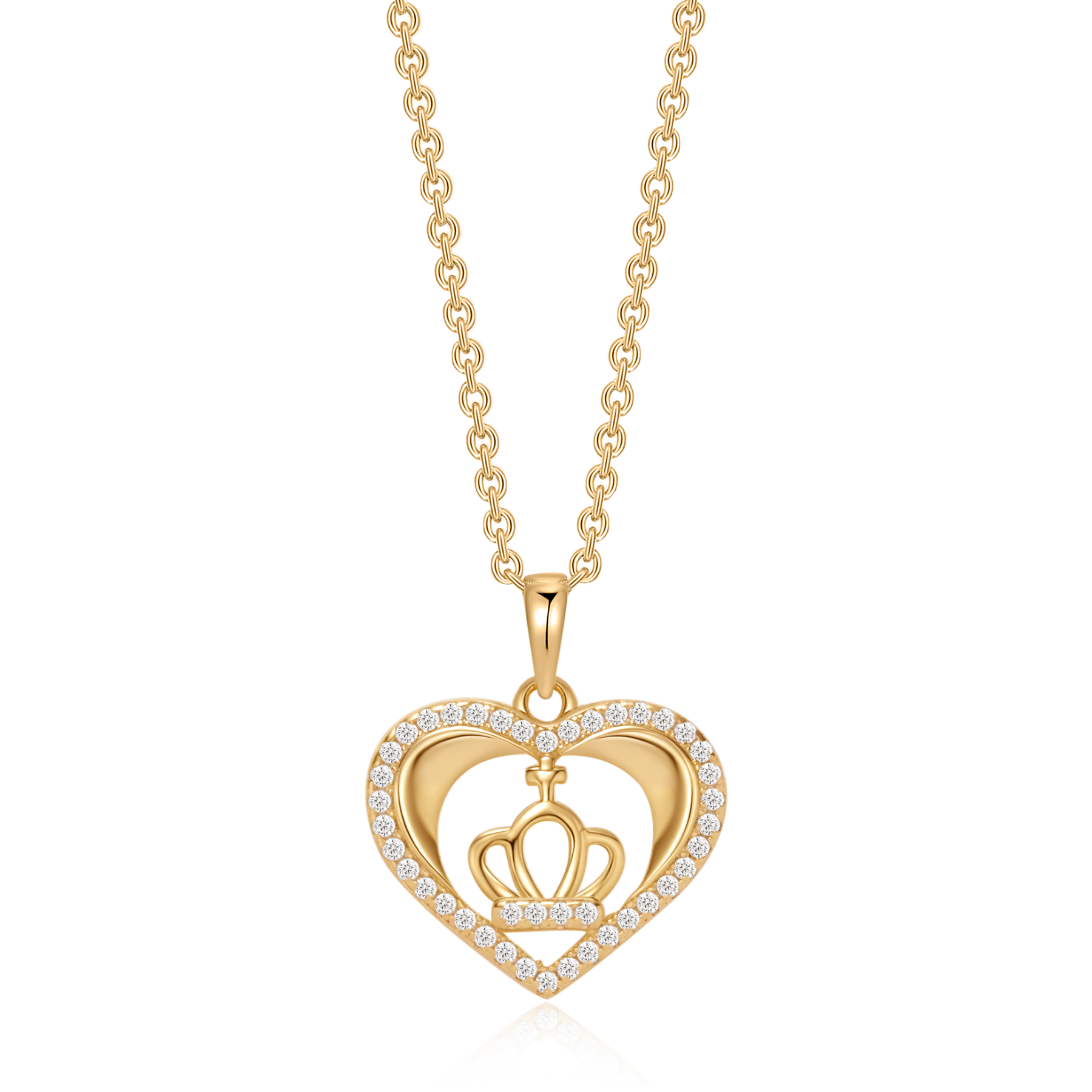 Sølvforgyldt halskæde F16262011