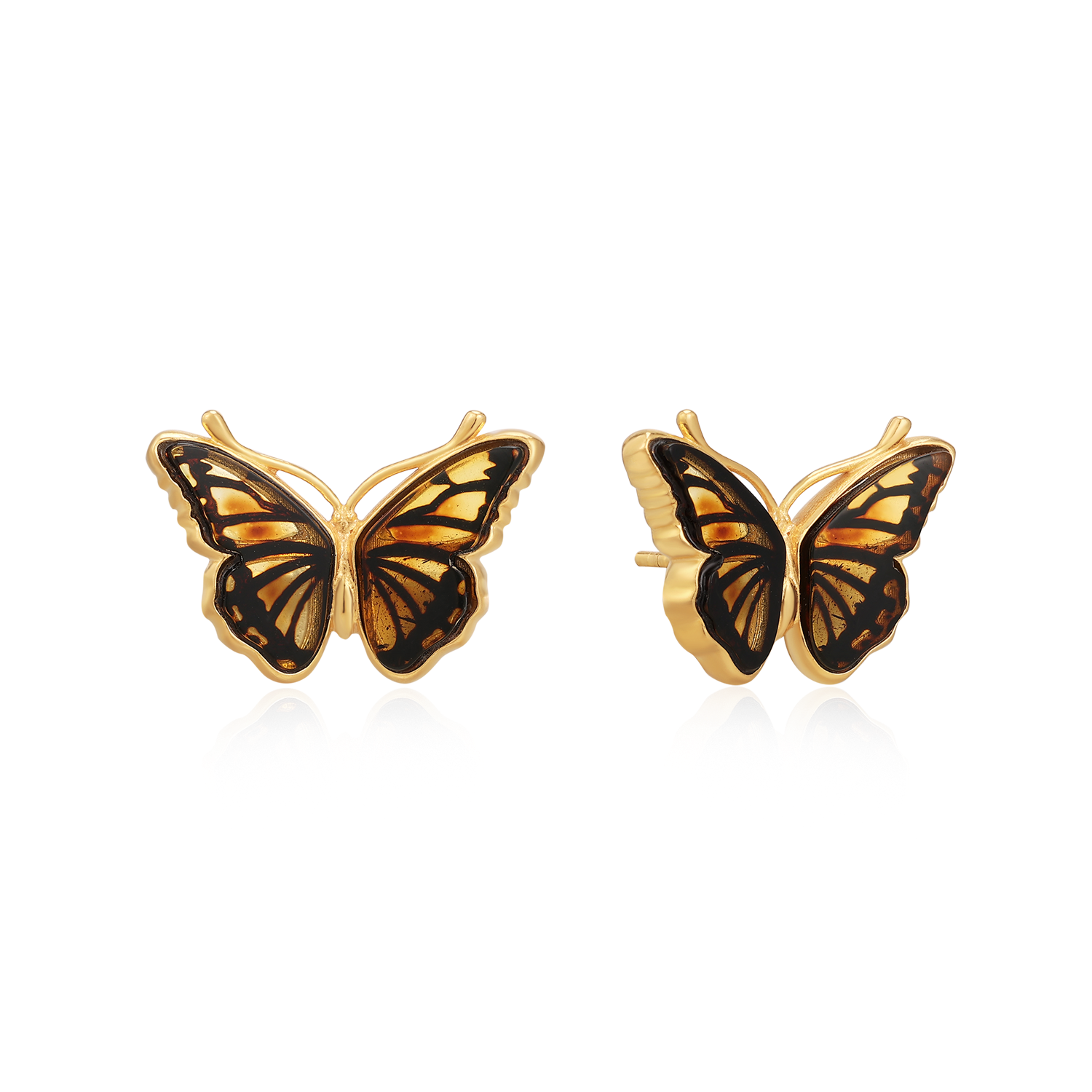 Sølvforgyldt ørestikker F20165168