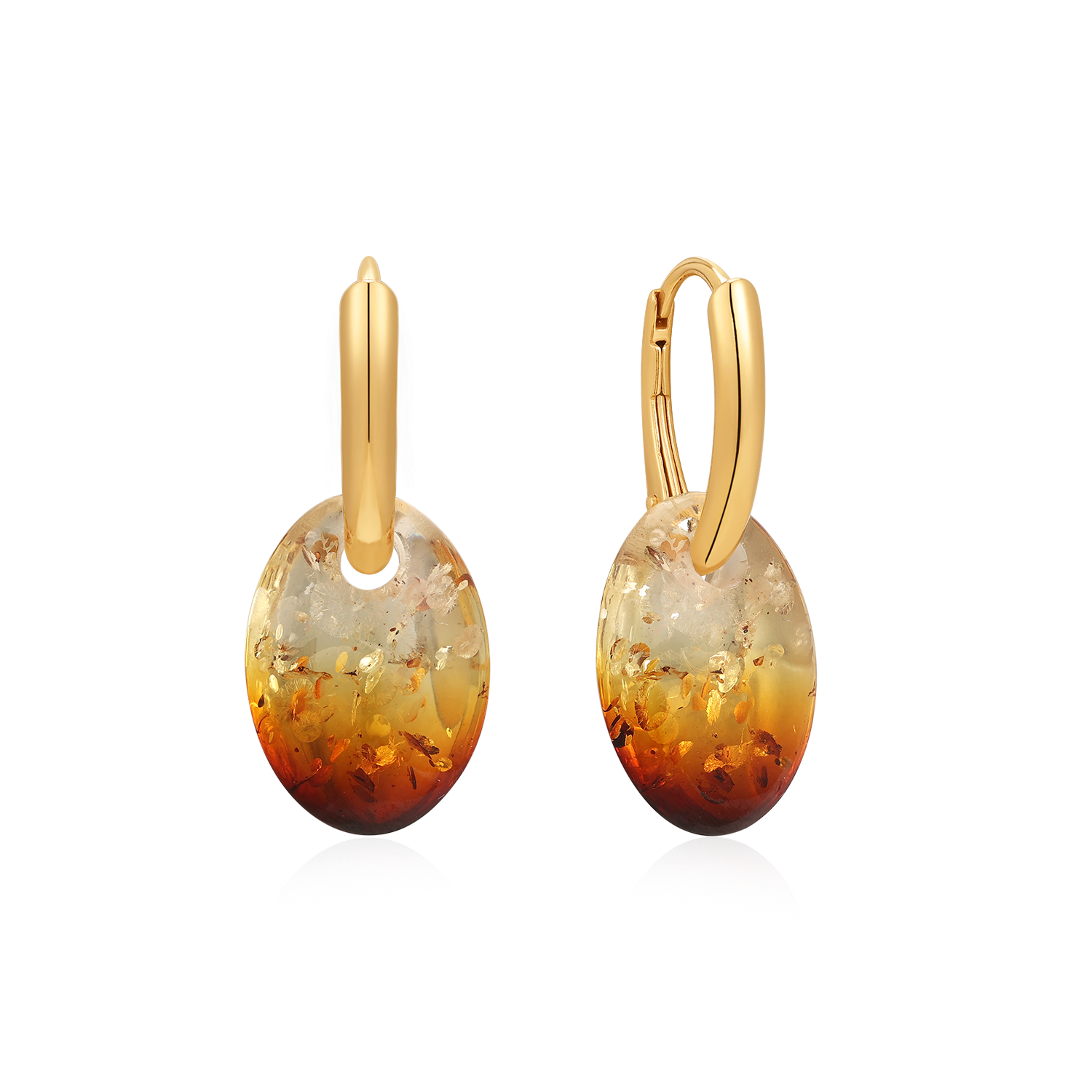 Sølvforgyldt creoler F20165989