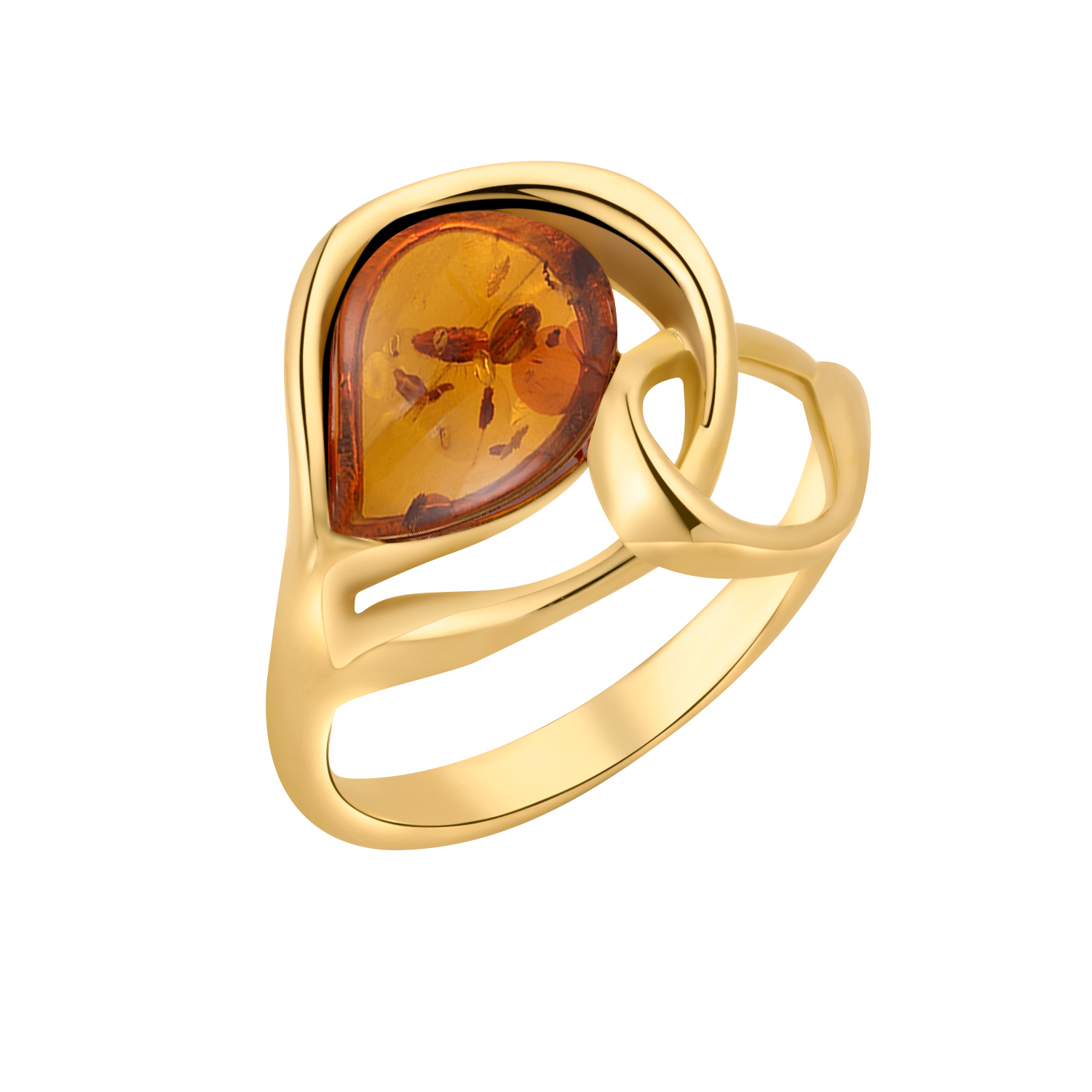 Sølvforgyldt ring F22165157