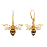 Sølvforgyldt ørehænger F23165144