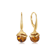 Sølvforgyldt ørehænger F23165155