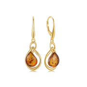 Sølvforgyldt ørehænger F23165157