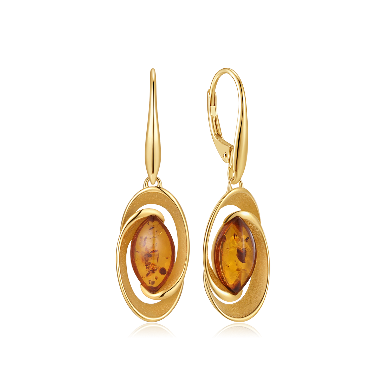 Sølvforgyldt ørehænger F23165159