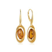 Sølvforgyldt ørehænger F23165159