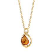 Sølvforgyldt halskæde F26165157