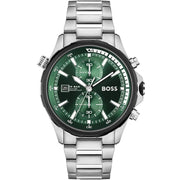 HUGO BOSS GLOBETROTTER GREEN 1513930 - 46 mm